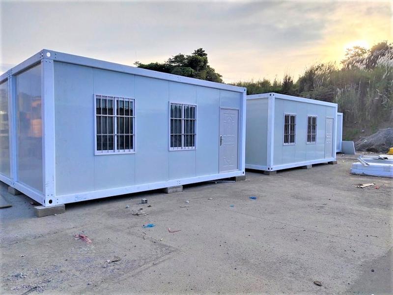 20ft Detachable Container House Prefab Safe Strong Stable With Sound Insulation Modular Design Home